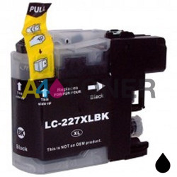 Cartucho de tinta LC227 XL negro alternativo Brother ( LC-227 )