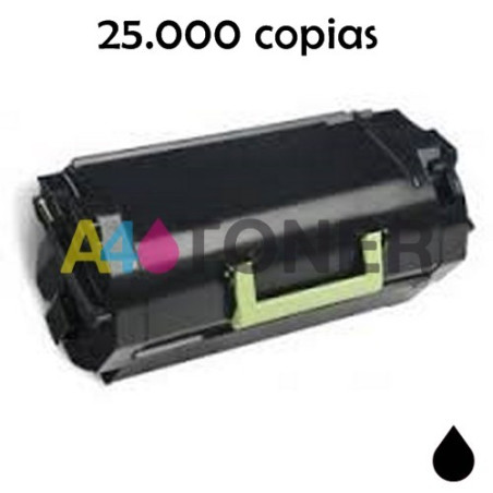 Toner MX710 / MX711 / MX810 / MX812 compatible alternativo a Lexmark X622 ( 62D2H00 )
