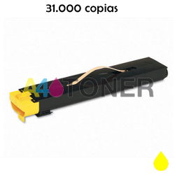 Toner Xerox workcentre 7655 amarillo compatible al Xerox 006R01450