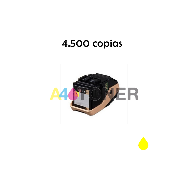 Toner Xerox phaser 7100 amarillo compatible a Xerox 106R02601