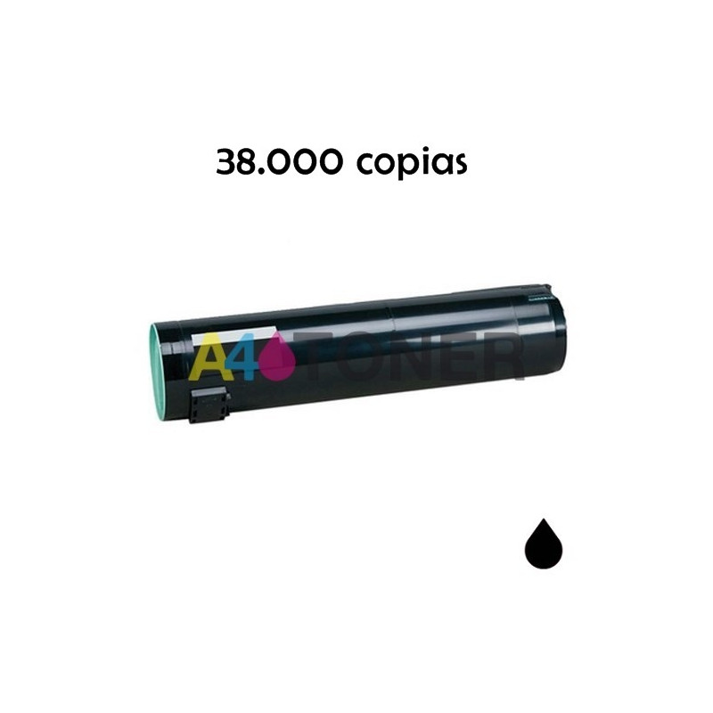 Toner compatible lexmark C935 negro sustituye a Lexmark C930H2KG