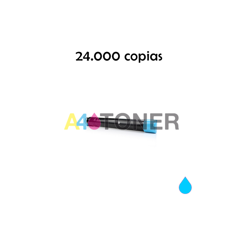 Lexmark C950X2CG/C950/X950 cian tóner compatible