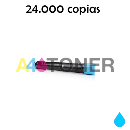 Lexmark C950X2CG/C950/X950 cian tóner compatible