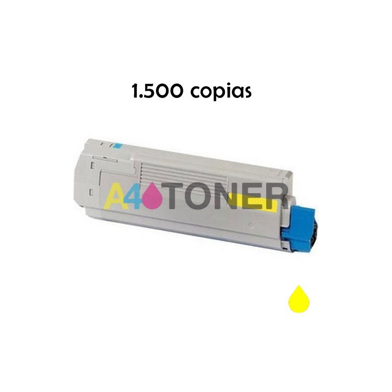 Toner Oki MC332 / MC342 amarillo compatible con OKI 44973533