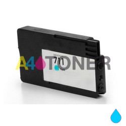Cartucho de tinta Hp 711 cyan compatible al cartucho original hp CZ130A