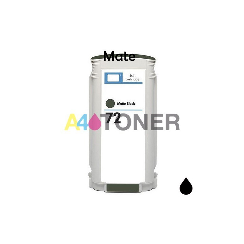 Cartucho de tinta Hp 72 negro mate