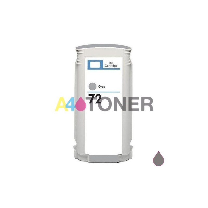 Cartucho de tinta Hp 72 gris