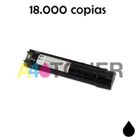 Toner DELL 5130 negro compatible al toner Dell 593-10925