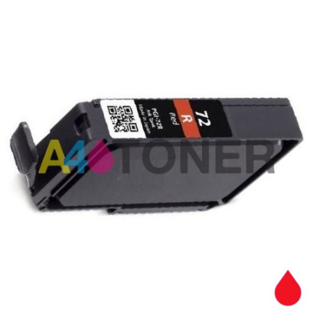 Cartucho de tinta Canon PGI-72 rojo compatible con Canon 6410B001