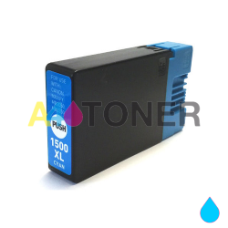 Cartucho de tinta PGI1500 XL cyan compatible al original Canon 9193B001