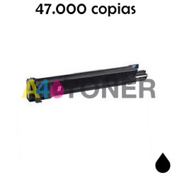 Toner compatible konica TN-711 / TN711 / TN 711 negro genérico al toner original Konica Minolta A3VU150