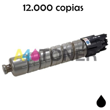 Toner MP C305 negro compatible a Ricoh aficio MPC305 841618
