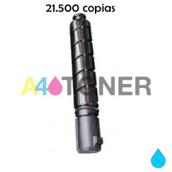 Toner Canon C-EXV47 cyan compatible al toner original Canon 8517B002