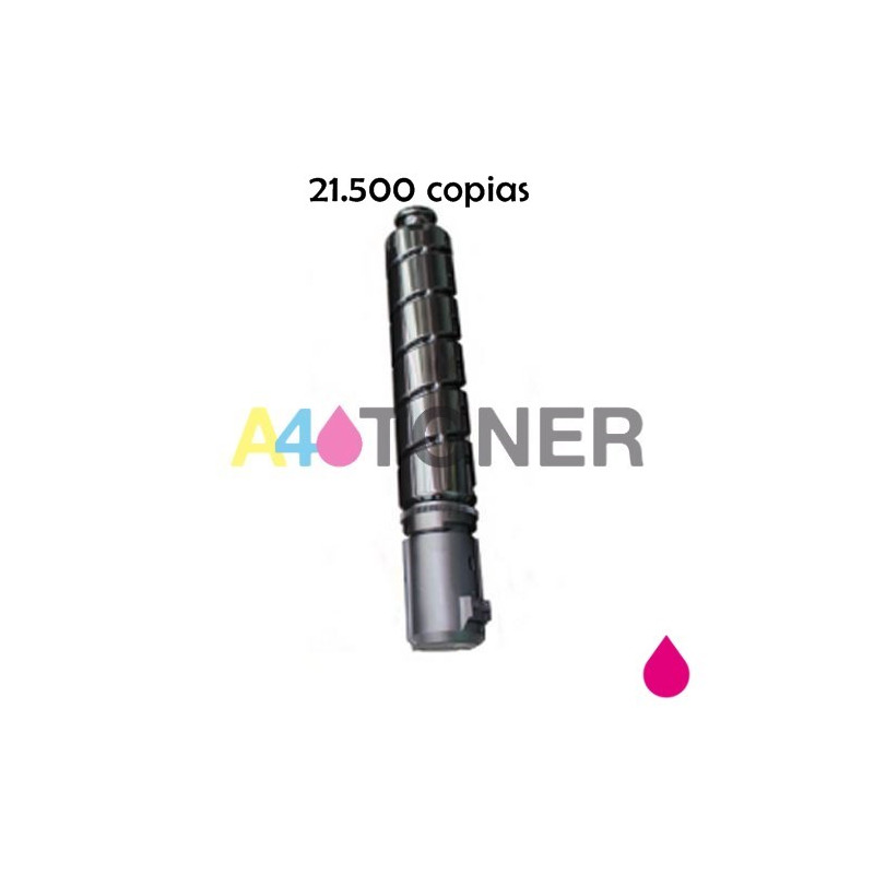 Toner Canon C-EXV47 magenta compatible al toner original Canon 8518B002