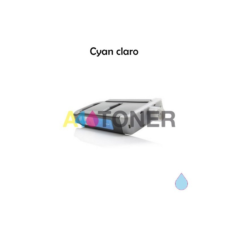 Cartucho de tinta Canon PFI701 photo cyan compatible con Canon 0904B001