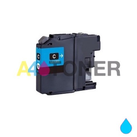 Cartucho de tinta LC12 cyan compatible a Brother LC12EC