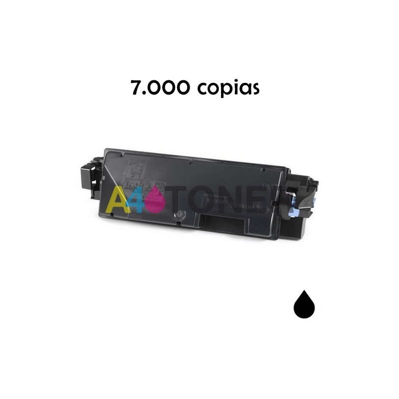 Toner compatible Kyocera TK5140 / TK-5140 / TK 5140 negro alternativo a Kyocera 1T02NR0NL0