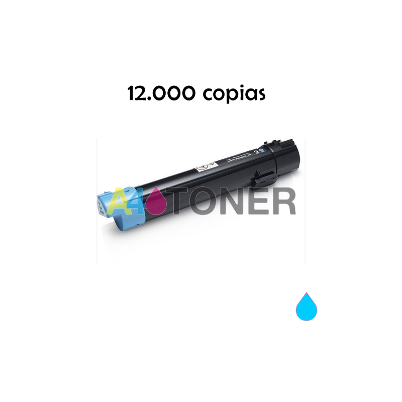 Toner Dell C5765 cyan compatible con DELL 593BBCS