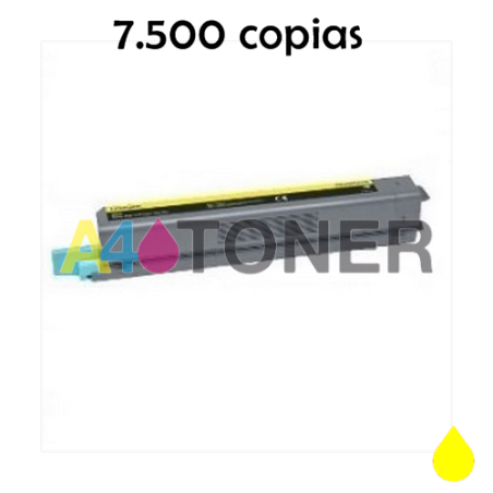 Lexmark C925H2YG/C925/X925 amarillo tóner compatible