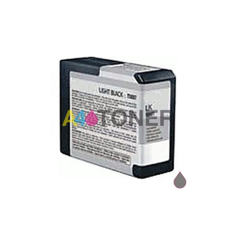 Cartucho de tinta Epson T5807 gris compatible con Epson C13T580700