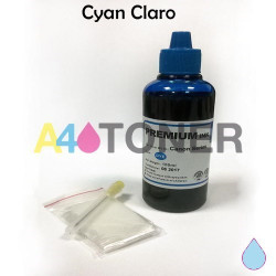 Botella de tinta universal photo cyan para HP / Lexmark / Canon / Brother photo cyan 100 ml