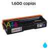 Toner Ricoh SPC-250 (407544) cyan compatible