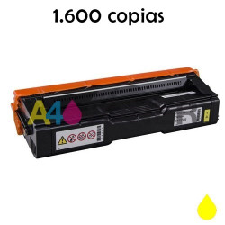 Toner Ricoh SPC-250 (407546) amarillo compatible