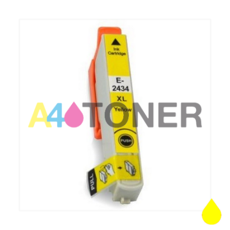 Epson 24XL amarillo Cartucho de tinta  compatible C13T24344010