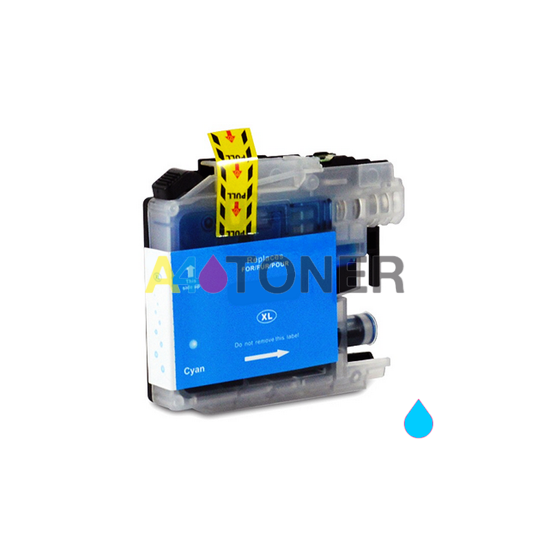 Cartucho de tinta LC225 XL cyan alternativo Brother ( LC-225 )