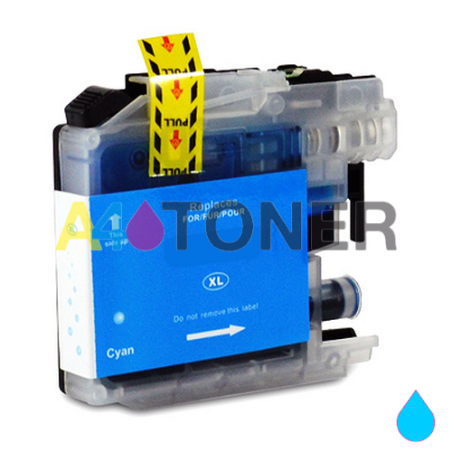 Cartucho de tinta LC225 XL cyan alternativo Brother ( LC-225 )