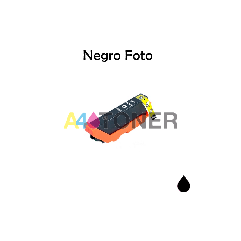 Cartucho de tinta Epson 33 XL photo negro compatible con C13T33614010