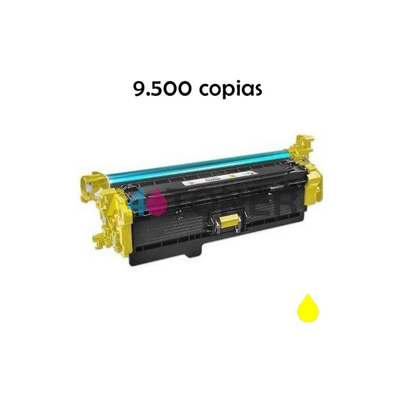 Toner CF362X amarillo compatible a HP CF362X 508X