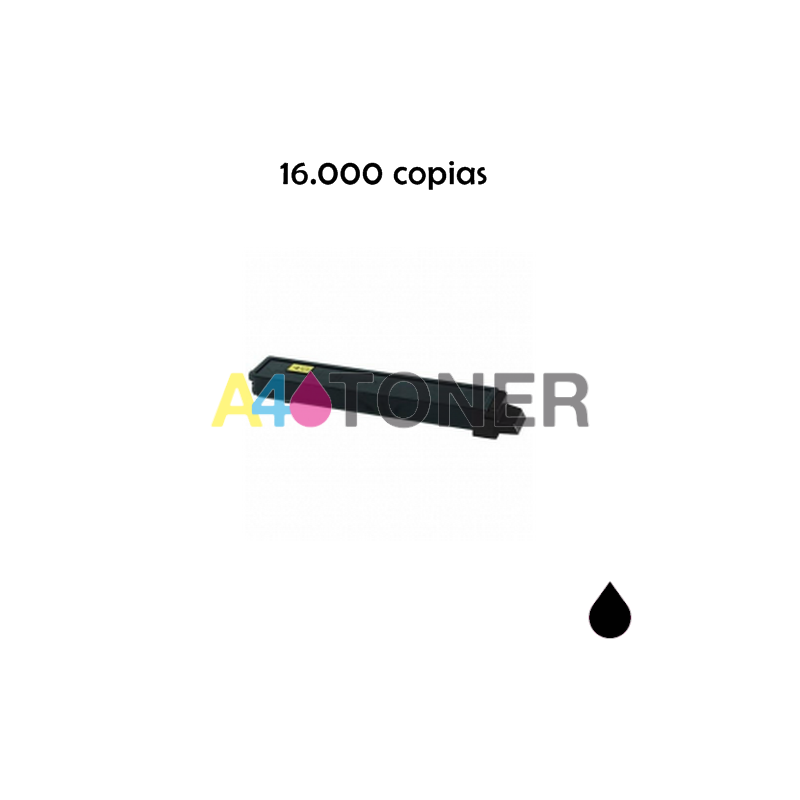Toner compatible Kyocera TK5160 / TK-5160 / TK 5160 negro alternativo a Kyocera 1T02NT0NL0