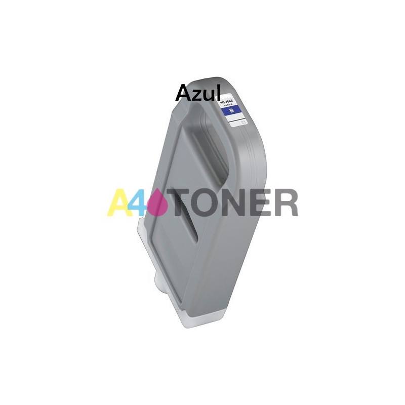 Cartucho de tinta Canon PFI706 azul compatible con 6689B001