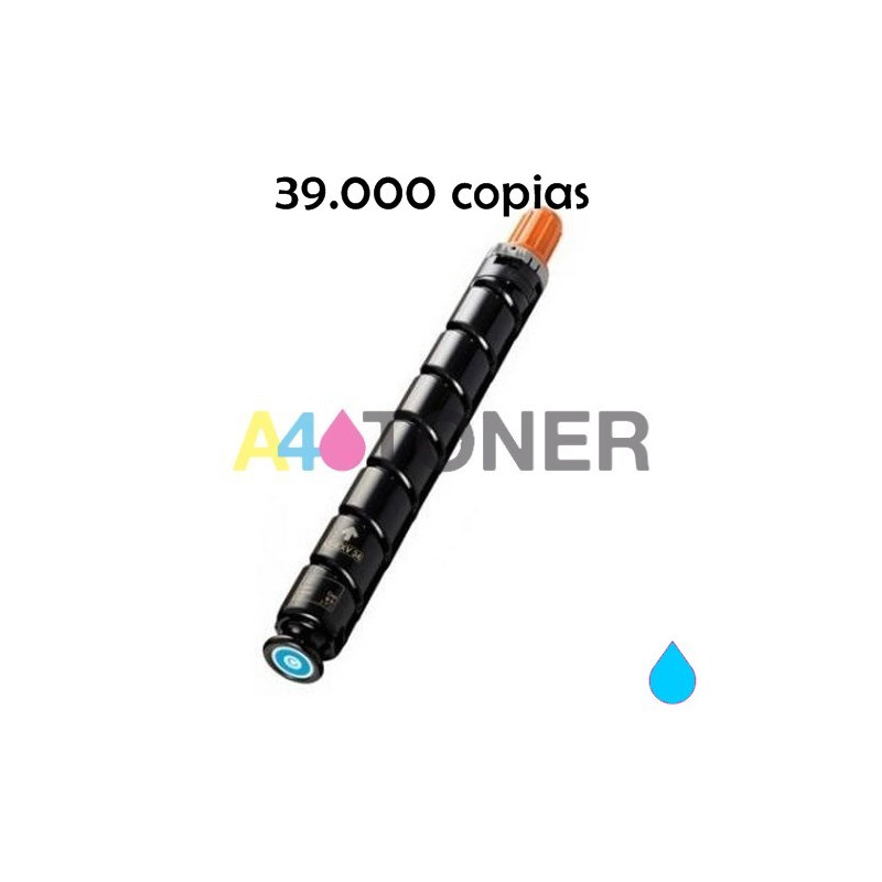 Toner Canon C-EXV28 cyan compatible reemplaza a Canon 2793B003