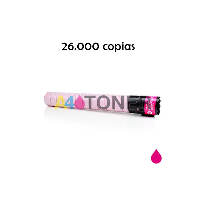 Toner compatible Konica TN216 / TN319 magenta genérico a Konica Minolta TN-216 / TN-319 A11G350 / A11G351