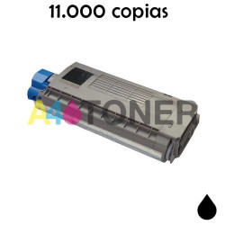 ES3032 / ES7411 toner negro compatible reemplaza a OKI 44318620