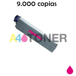 ES8460 toner OKI magenta compatible reemplaza a OKI 44059230