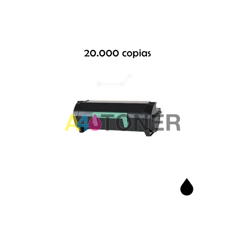 Toner compatible Konica Minolta TNP34 / TNP37 / TNP-34 / TNP-37 genérico a konica Minolta A63T01H / A63T01W