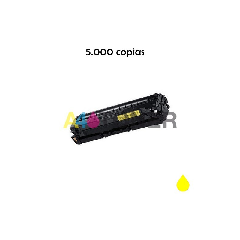Toner CLT-Y503 amarillo compatible con Samsung CLTY503L