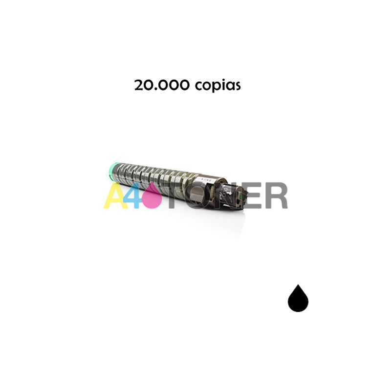 Toner SP810/811 negro compatible a Ricoh aficio 820001 / 884201 / 884205