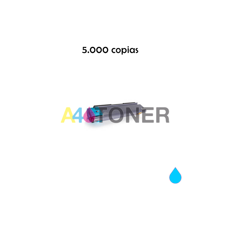 Toner cartucho B0947 cyan compatible generico con Olivetti B0947