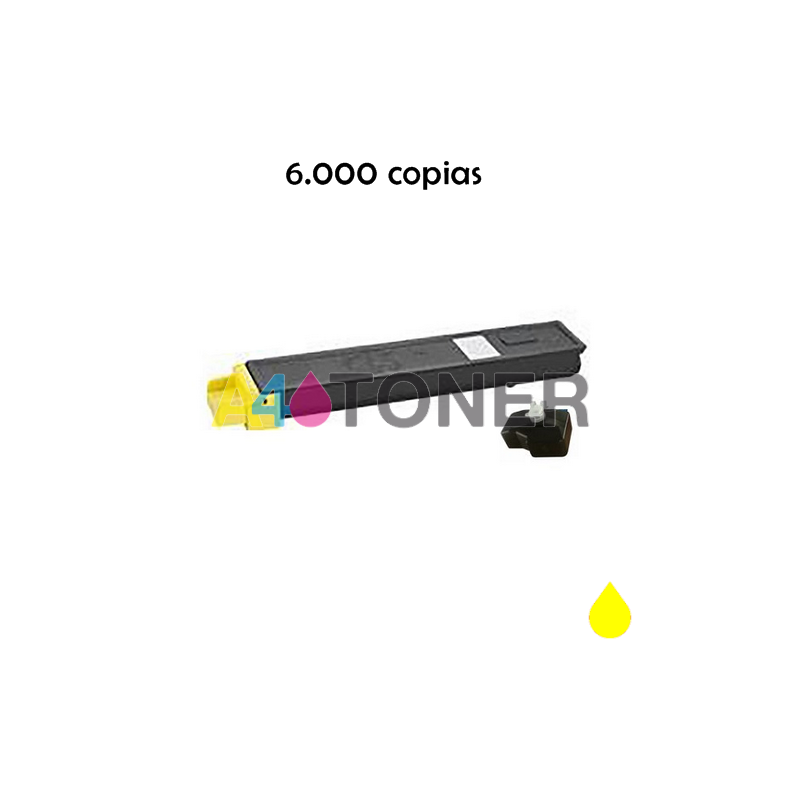 CK2550 toner amarillo compatible generico con Utax 6625-10016