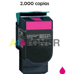 Toner Lexmark magenta C540 / C543 / C544 / X543 / X544 / X546 / X548 compatible a Lexmark C544H2MG
