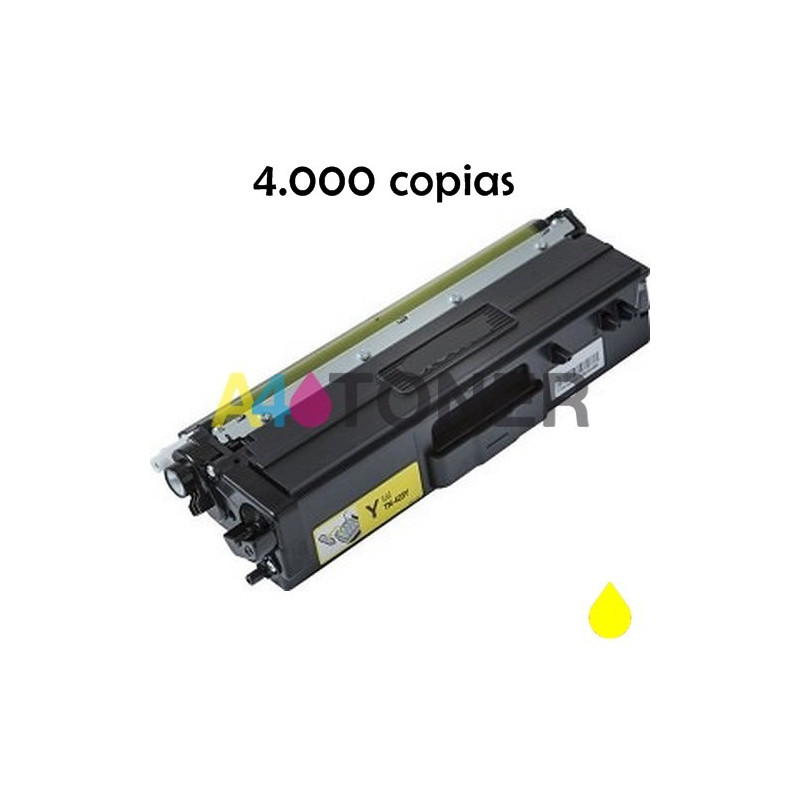 Brother TN423 amarillo toner compatible PREMIUM (4K) (TN421 XL)