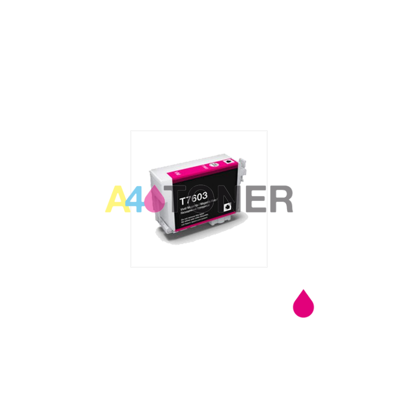 Cartucho de tinta compatible T7603 alternativo al cartucho original epson C13T76034010