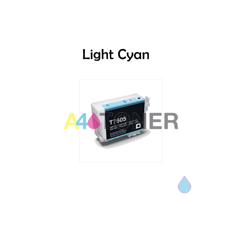 Cartucho de tinta compatible T7605 alternativo al cartucho original epson C13T76054010