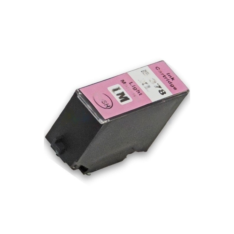 Cartucho de tinta compatible T3796 / T3786 photo magenta alternativo al cartucho original epson C13T37964010 / C13T37864010