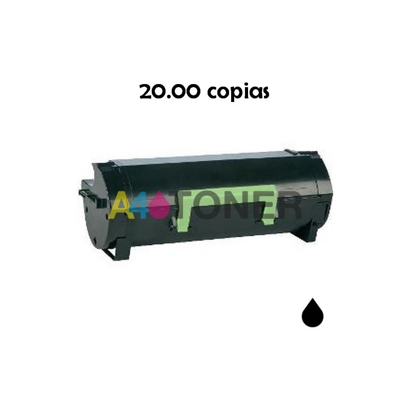 MX510 / MX511 / MX610 / MX611 toner lexmark compatible alternativo a Lexmark 60F2X00 ( 602X )