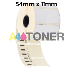 S0722510 DYMO11351 Recambio etiquetas compatible dymo 54mm x 11mm 1500 etiquetas